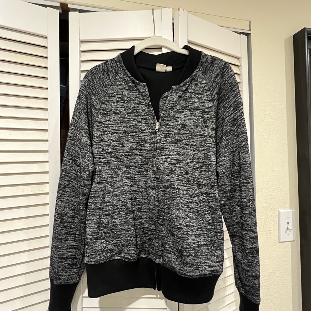 GAP Black Ribbed Jacket - Picture 3 of 4